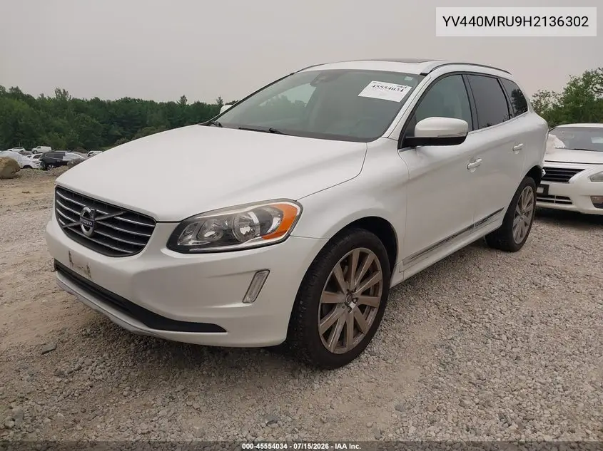 2017 Volvo Xc60 T5 Inscription VIN: YV440MRU9H2136302 Lot: 45554034
