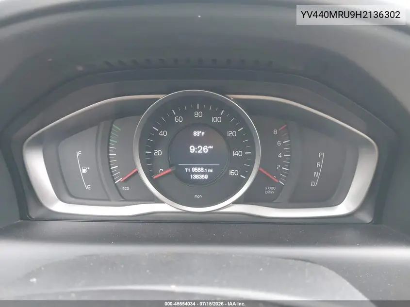 2017 Volvo Xc60 T5 Inscription VIN: YV440MRU9H2136302 Lot: 45554034
