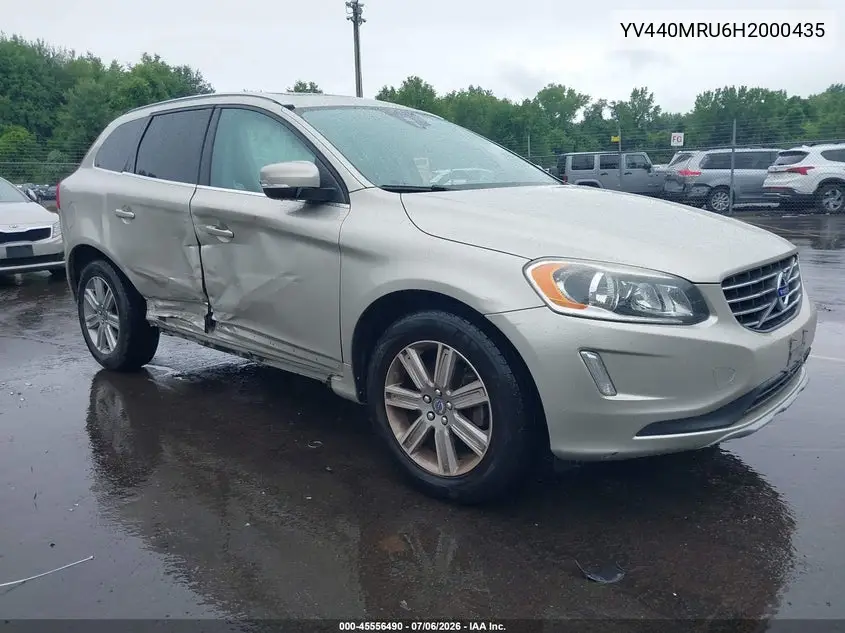 2017 Volvo Xc60 T5 Inscription VIN: YV440MRU6H2000435 Lot: 45556490