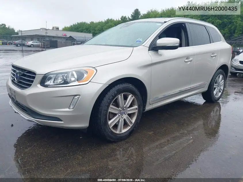 2017 Volvo Xc60 T5 Inscription VIN: YV440MRU6H2000435 Lot: 45556490