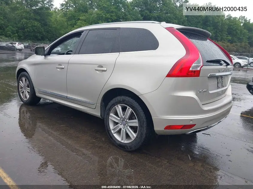 2017 Volvo Xc60 T5 Inscription VIN: YV440MRU6H2000435 Lot: 45556490