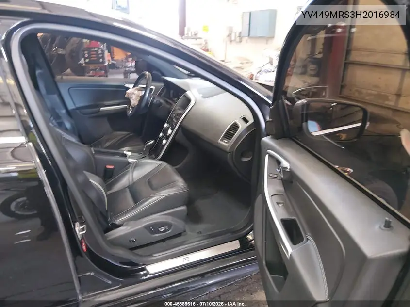 2017 Volvo Xc60 T6 R-Design VIN: YV449MRS3H2016984 Lot: 45589616