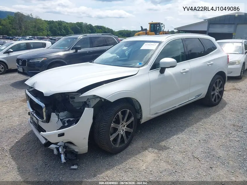2018 Volvo Xc60 T6 Inscription VIN: YV4A22RL4J1049086 Lot: 45369863