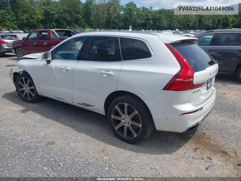 2018 Volvo Xc60 T6 Inscription VIN: YV4A22RL4J1049086 Lot: 45369863