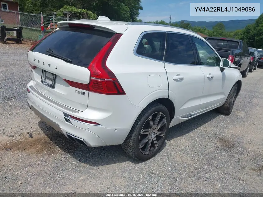 2018 Volvo Xc60 T6 Inscription VIN: YV4A22RL4J1049086 Lot: 45369863