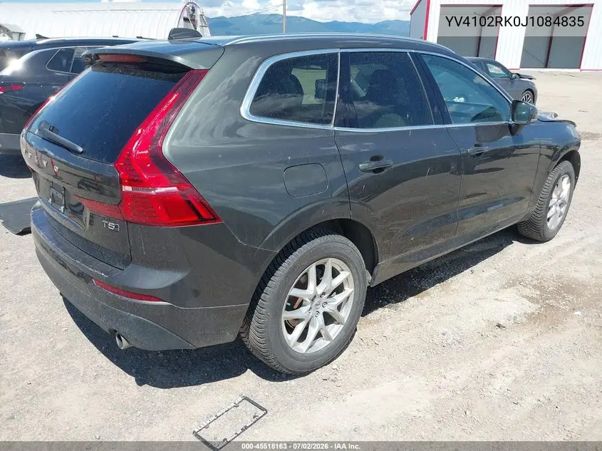 2018 Volvo Xc60 T5 Momentum VIN: YV4102RK0J1084835 Lot: 45518163