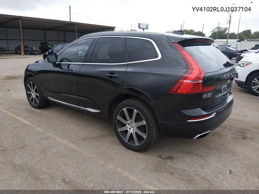 2018 Volvo Xc60 T5 Inscription VIN: YV4102RL0J1037104 Lot: 45616047