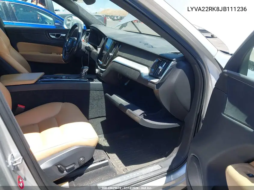 2018 Volvo Xc60 T6 Momentum VIN: LYVA22RK8JB111236 Lot: 45629874