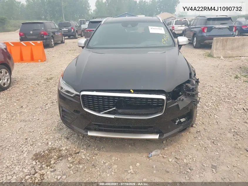 2018 Volvo Xc60 T6 R-Design VIN: YV4A22RM4J1090732 Lot: 45635581