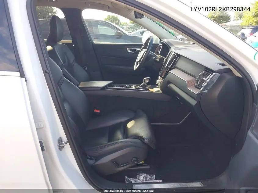 2019 Volvo Xc60 T5 Inscription VIN: LYV102RL2KB298344 Lot: 45383516