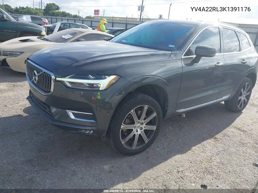 2019 Volvo Xc60 T6 Inscription VIN: YV4A22RL3K1391176 Lot: 45539110