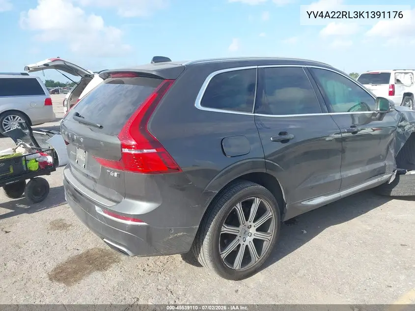 2019 Volvo Xc60 T6 Inscription VIN: YV4A22RL3K1391176 Lot: 45539110