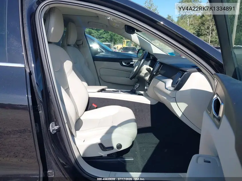2019 Volvo Xc60 T6 Momentum VIN: YV4A22RK7K1334891 Lot: 45659099