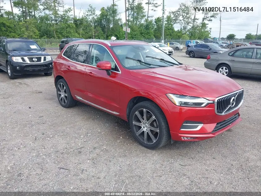 2020 Volvo Xc60 T5 Inscription VIN: YV4102DL7L1516484 Lot: 45166216