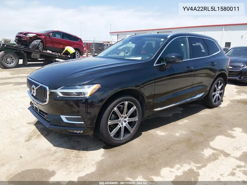 2020 Volvo Xc60 T6 Inscription VIN: YV4A22RL5L1580011 Lot: 45349409