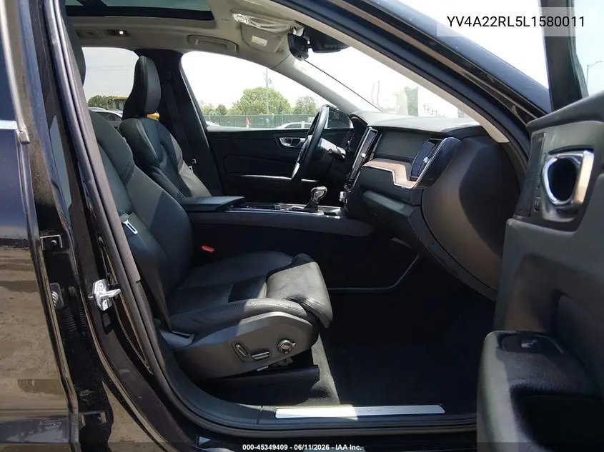 2020 Volvo Xc60 T6 Inscription VIN: YV4A22RL5L1580011 Lot: 45349409