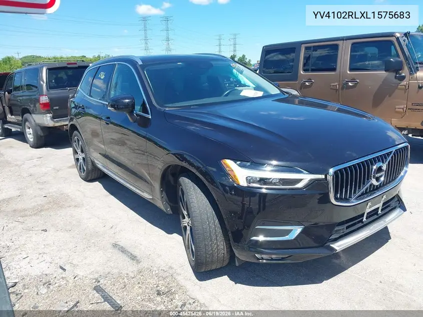 2020 Volvo Xc60 T5 Inscription VIN: YV4102RLXL1575683 Lot: 45425426