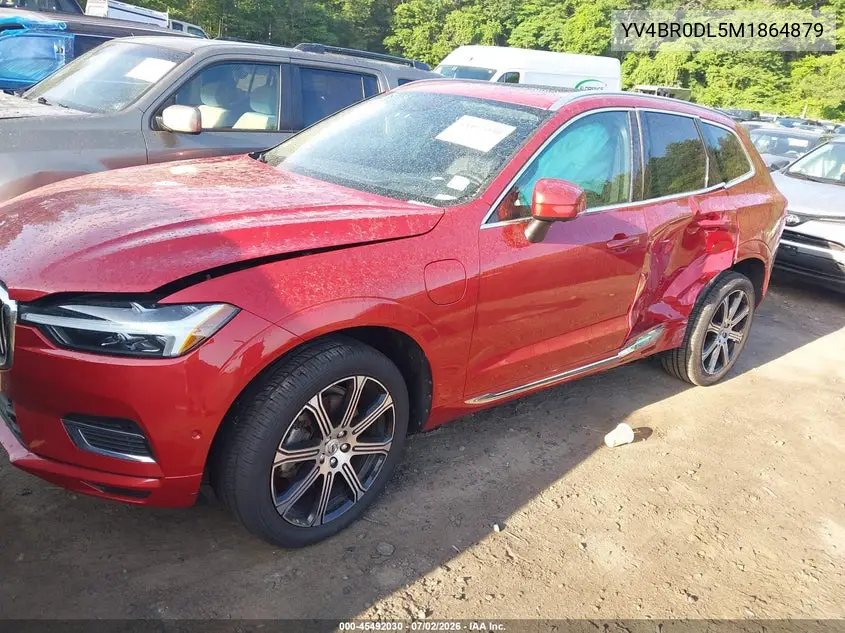 2021 Volvo Xc60 Recharge Plug-In Hybrid T8 Inscription/T8 Inscription Expression VIN: YV4BR0DL5M1864879 Lot: 45492030