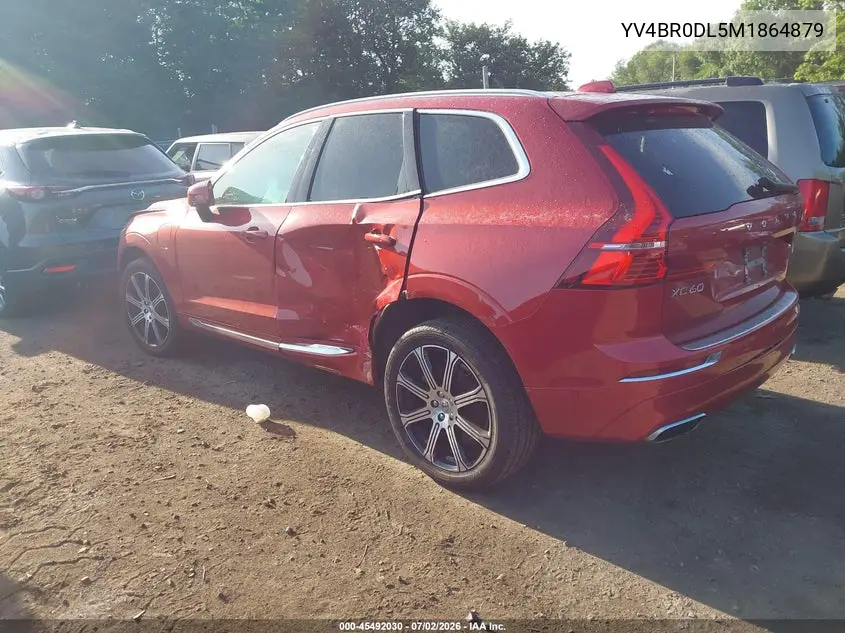 2021 Volvo Xc60 Recharge Plug-In Hybrid T8 Inscription/T8 Inscription Expression VIN: YV4BR0DL5M1864879 Lot: 45492030