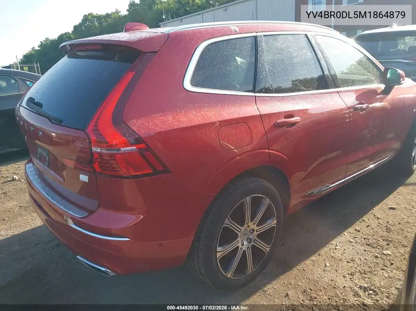 2021 Volvo Xc60 Recharge Plug-In Hybrid T8 Inscription/T8 Inscription Expression VIN: YV4BR0DL5M1864879 Lot: 45492030