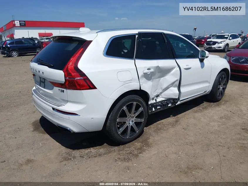2021 Volvo Xc60 T5 Inscription VIN: YV4102RL5M1686207 Lot: 45585184