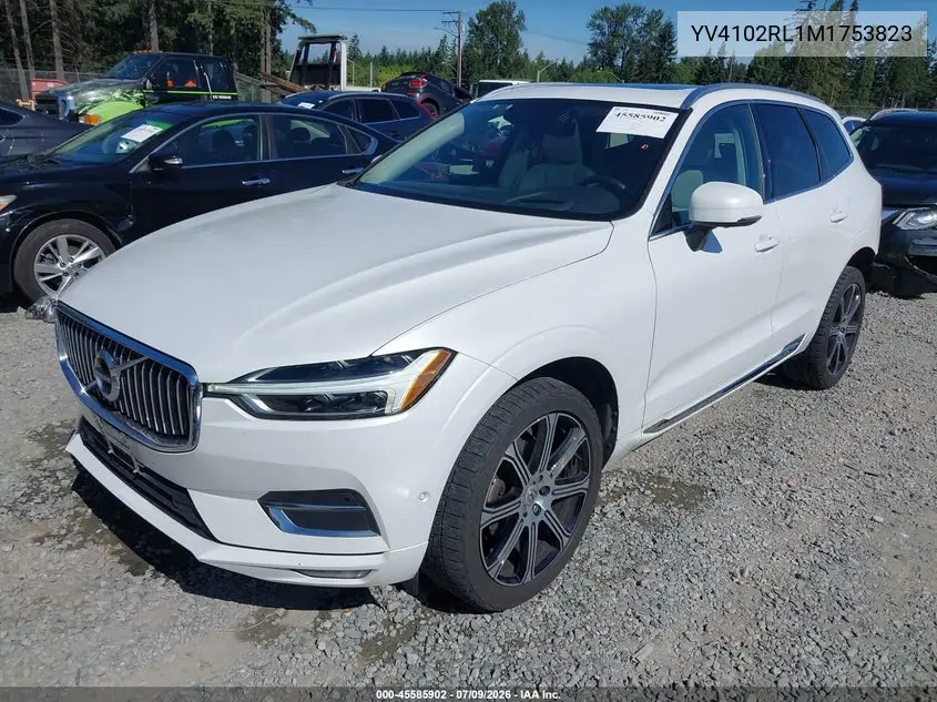 2021 Volvo Xc60 T5 Inscription VIN: YV4102RL1M1753823 Lot: 45585902