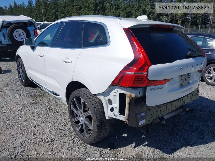 2021 Volvo Xc60 T5 Inscription VIN: YV4102RL1M1753823 Lot: 45585902