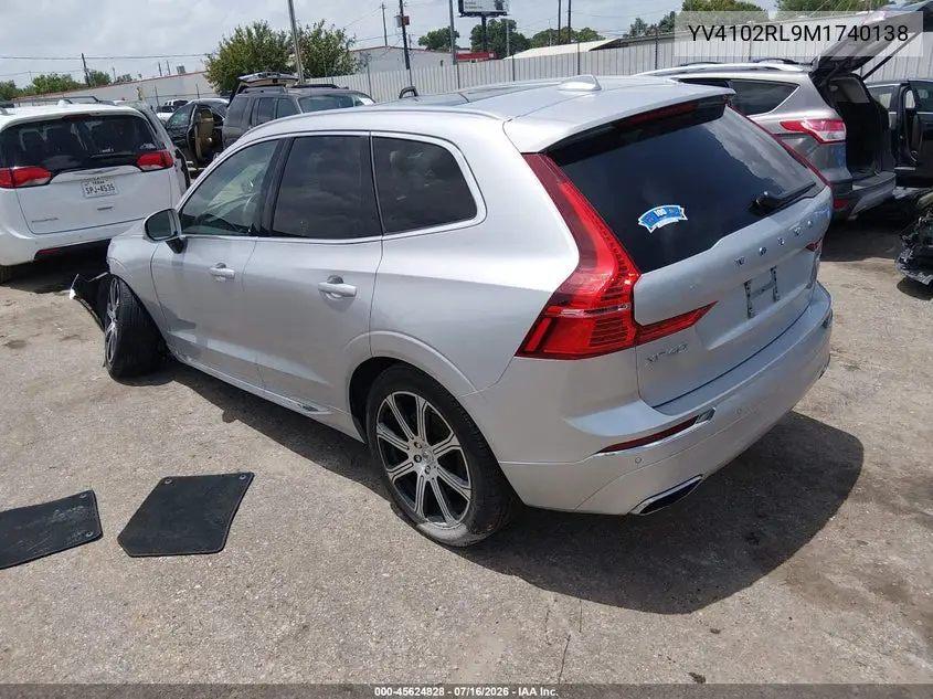 2021 Volvo Xc60 T5 Inscription VIN: YV4102RL9M1740138 Lot: 45624828