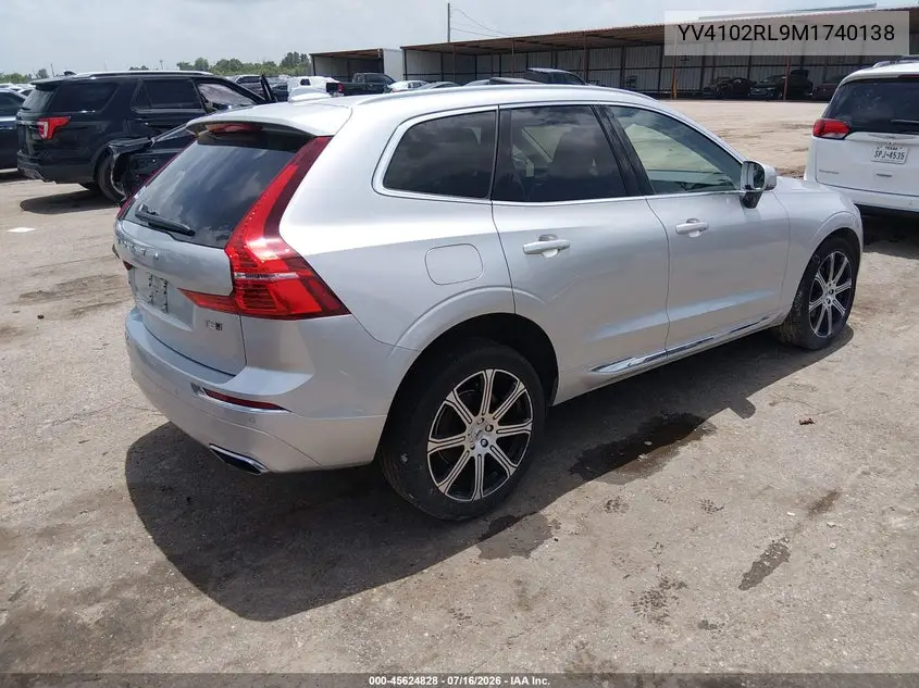 2021 Volvo Xc60 T5 Inscription VIN: YV4102RL9M1740138 Lot: 45624828
