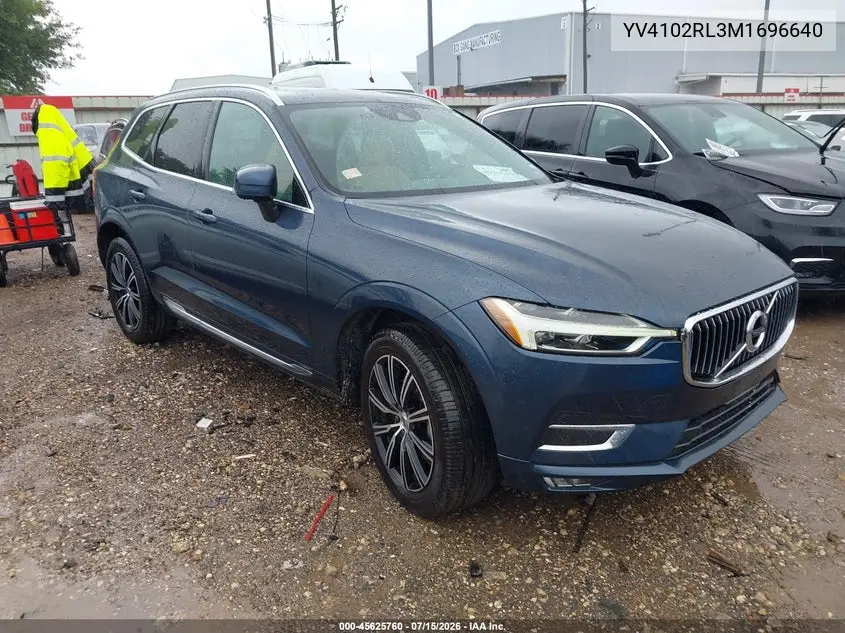 2021 Volvo Xc60 T5 Inscription VIN: YV4102RL3M1696640 Lot: 45625760