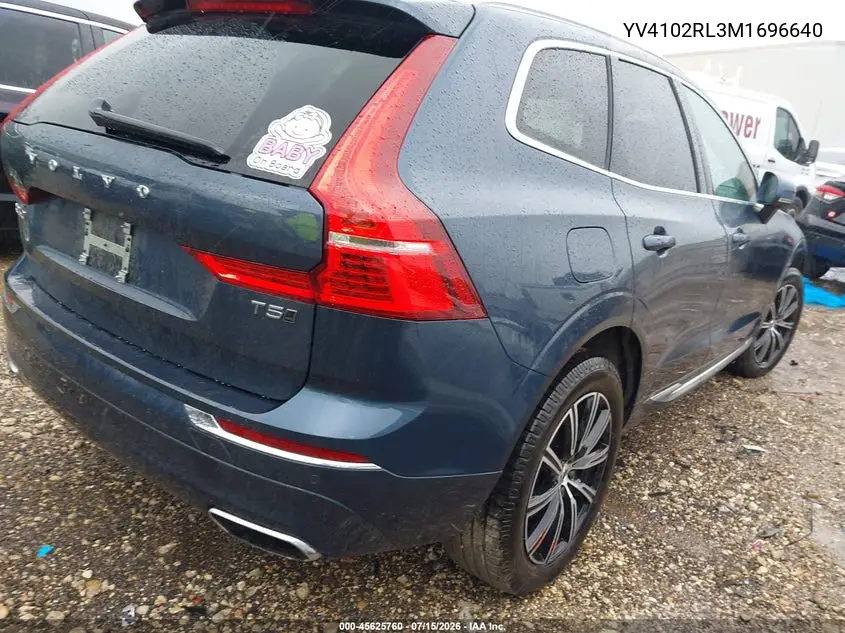 2021 Volvo Xc60 T5 Inscription VIN: YV4102RL3M1696640 Lot: 45625760