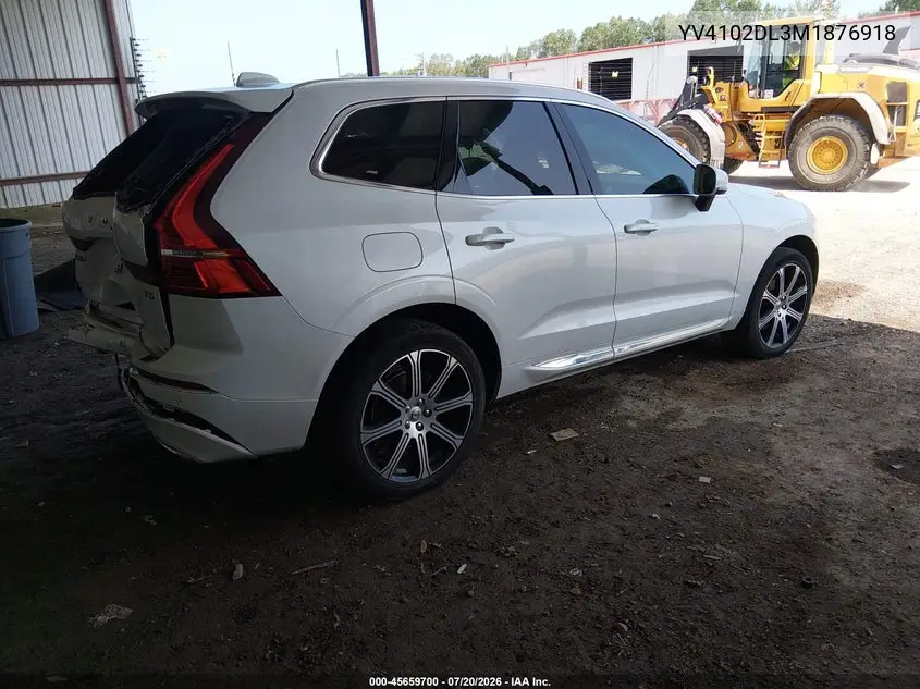 2021 Volvo Xc60 T5 Inscription VIN: YV4102DL3M1876918 Lot: 45659700