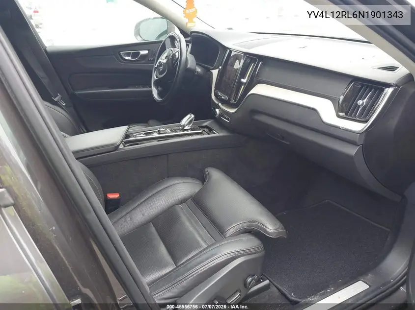 2022 Volvo Xc60 B5 Inscription VIN: YV4L12RL6N1901343 Lot: 45556756