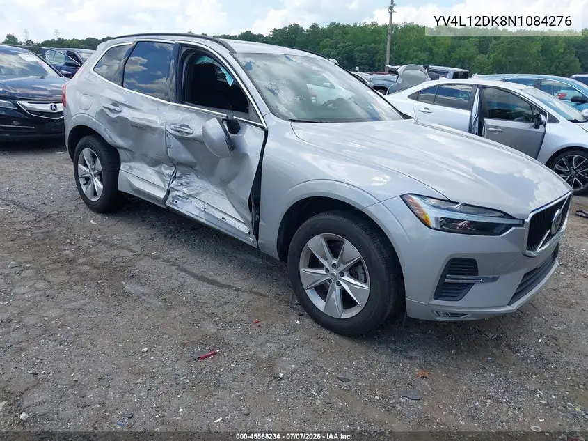 2022 Volvo Xc60 B5 Momentum VIN: YV4L12DK8N1084276 Lot: 45568234
