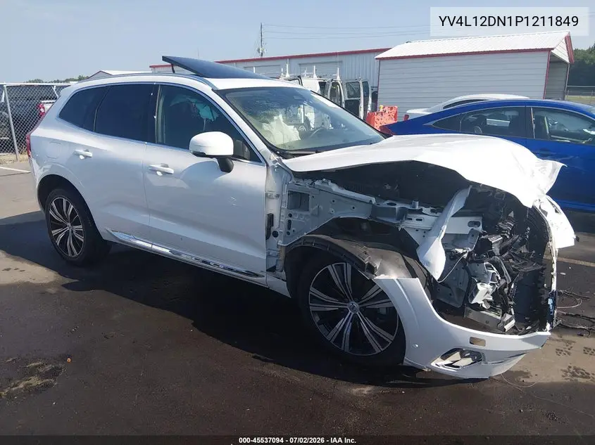 2023 Volvo Xc60 B5 Plus Bright Theme VIN: YV4L12DN1P1211849 Lot: 45537094