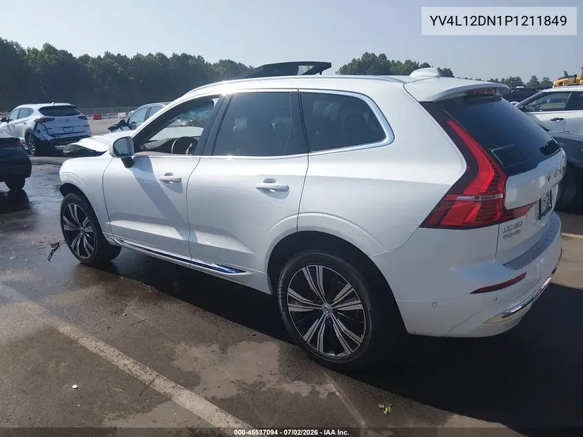2023 Volvo Xc60 B5 Plus Bright Theme VIN: YV4L12DN1P1211849 Lot: 45537094