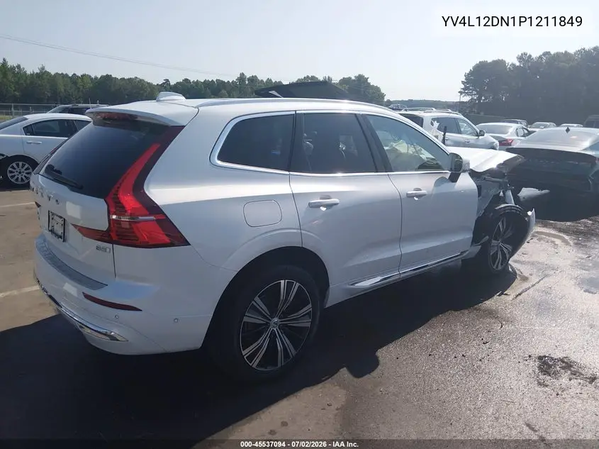 2023 Volvo Xc60 B5 Plus Bright Theme VIN: YV4L12DN1P1211849 Lot: 45537094