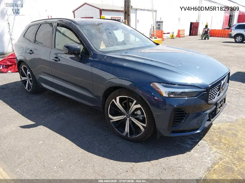 2024 Volvo Xc60 Recharge Plug-In Hybrid T8 Ultimate Dark Theme VIN: YV4H60DM5R1829309 Lot: 45532529