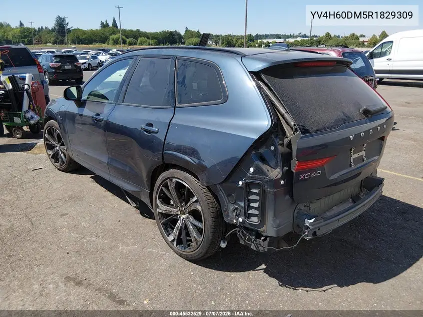 2024 Volvo Xc60 Recharge Plug-In Hybrid T8 Ultimate Dark Theme VIN: YV4H60DM5R1829309 Lot: 45532529