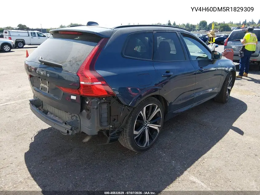 2024 Volvo Xc60 Recharge Plug-In Hybrid T8 Ultimate Dark Theme VIN: YV4H60DM5R1829309 Lot: 45532529