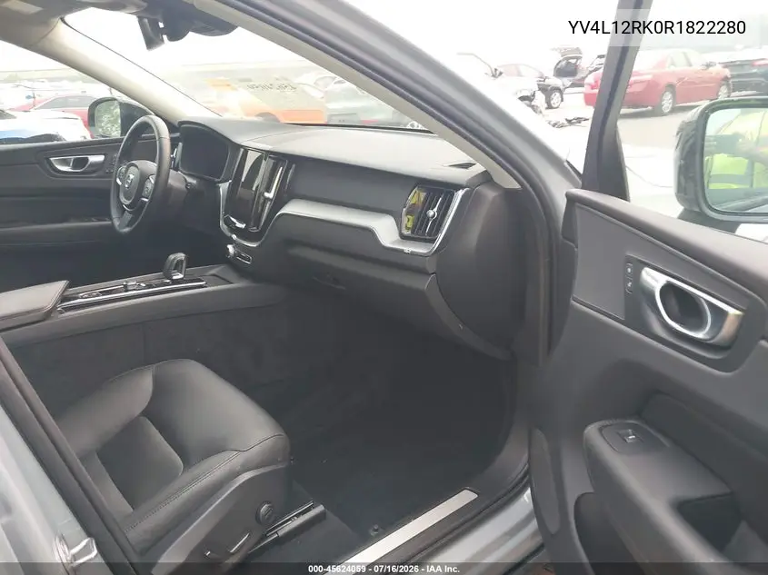2024 Volvo Xc60 B5 Core Dark Theme VIN: YV4L12RK0R1822280 Lot: 45624059