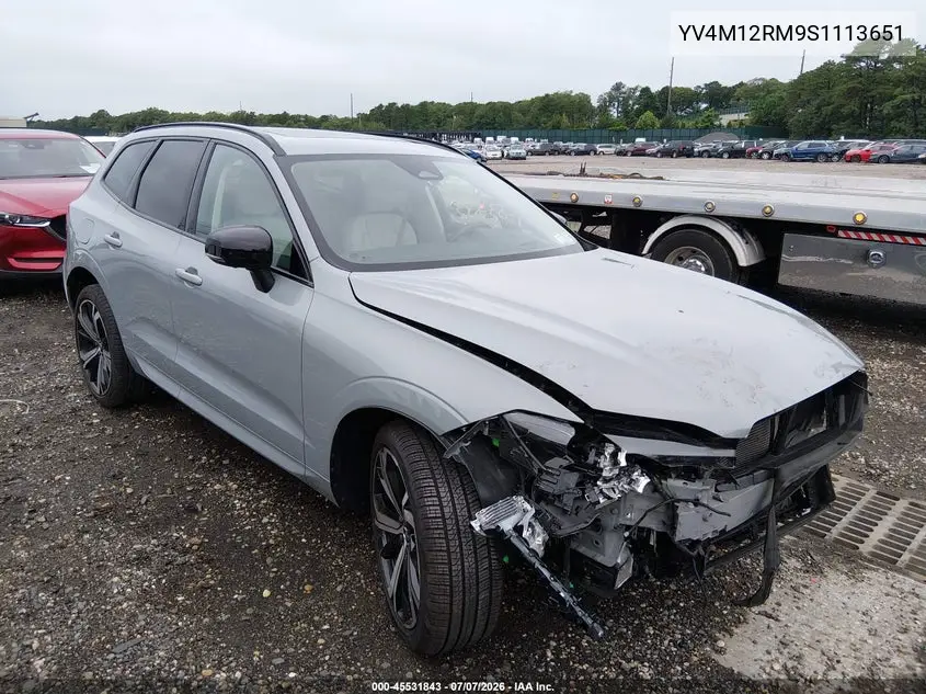 2025 Volvo Xc60 B5 Ultra VIN: YV4M12RM9S1113651 Lot: 45531843