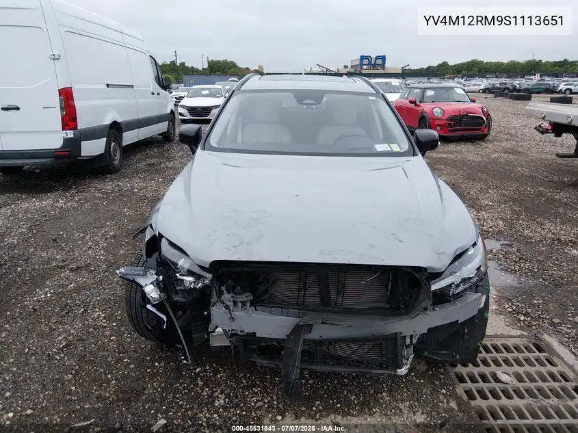 2025 Volvo Xc60 B5 Ultra VIN: YV4M12RM9S1113651 Lot: 45531843
