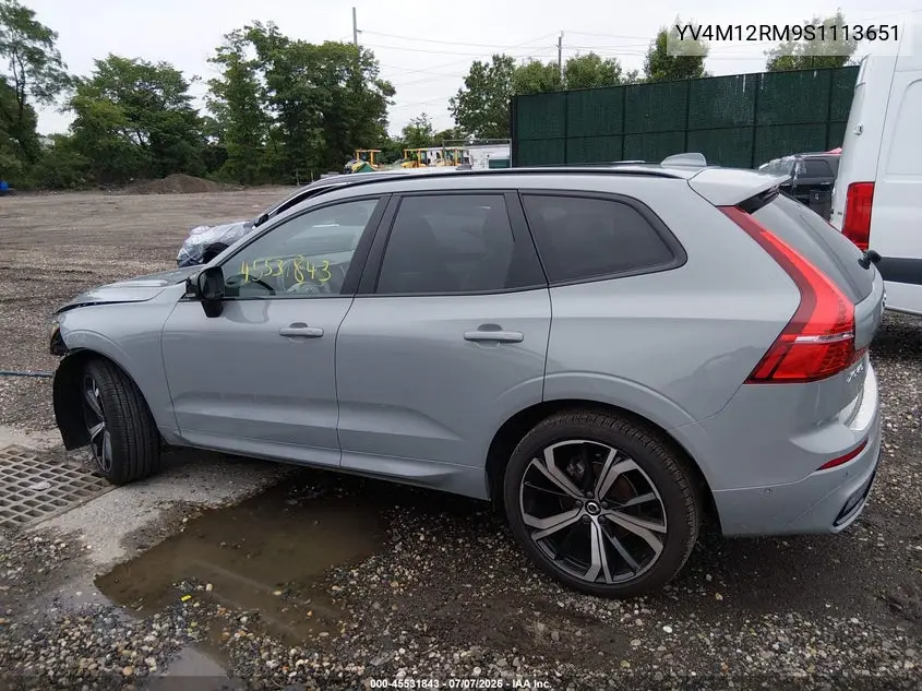 2025 Volvo Xc60 B5 Ultra VIN: YV4M12RM9S1113651 Lot: 45531843