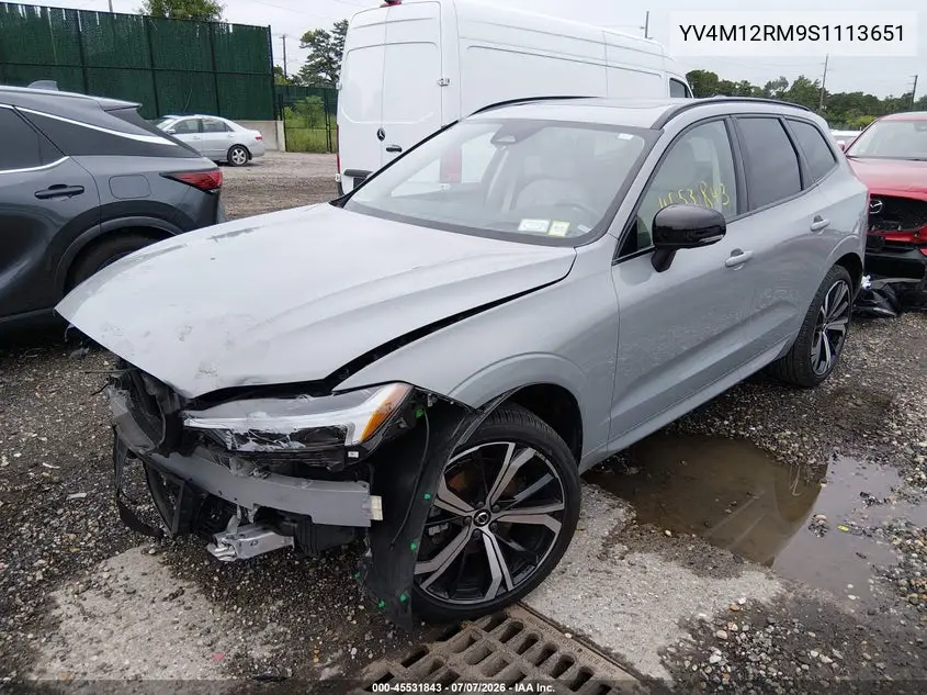 2025 Volvo Xc60 B5 Ultra VIN: YV4M12RM9S1113651 Lot: 45531843