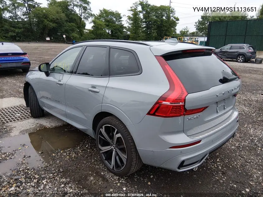 2025 Volvo Xc60 B5 Ultra VIN: YV4M12RM9S1113651 Lot: 45531843