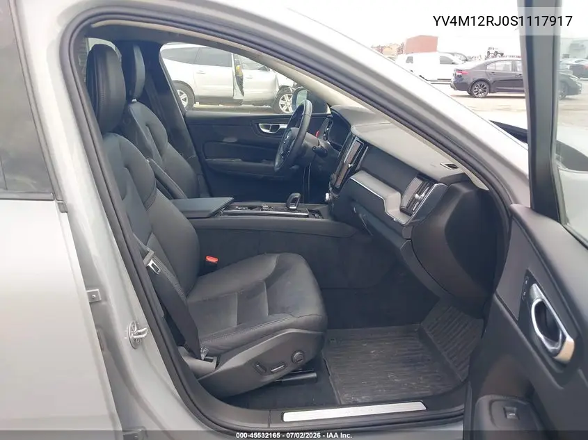 2025 Volvo Xc60 B5 Core VIN: YV4M12RJ0S1117917 Lot: 45532165