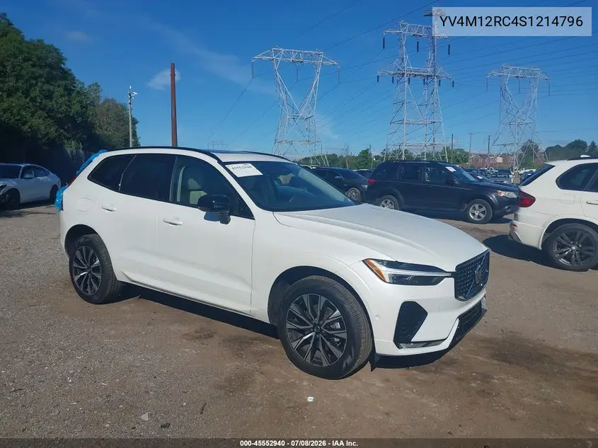 2025 Volvo Xc60 B5 Plus VIN: YV4M12RC4S1214796 Lot: 45552940
