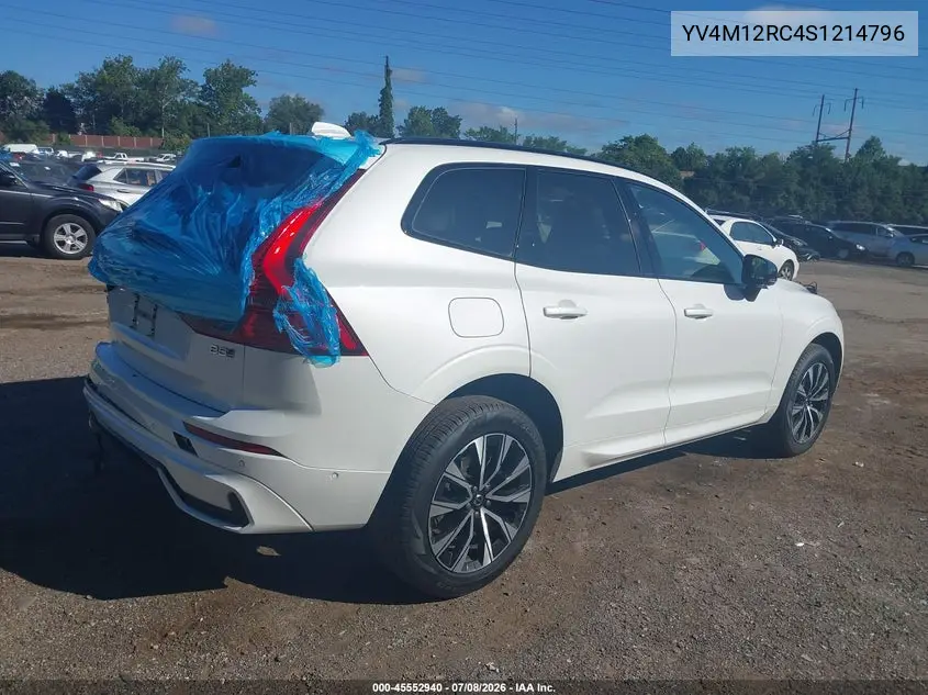 2025 Volvo Xc60 B5 Plus VIN: YV4M12RC4S1214796 Lot: 45552940