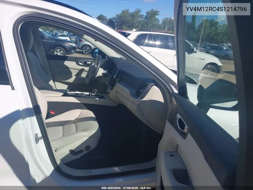 2025 Volvo Xc60 B5 Plus VIN: YV4M12RC4S1214796 Lot: 45552940